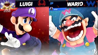 Glutonny (Wario) vs Rarukun らるくん (Luigi) - Japan Smashmate | 02 Feb '24
