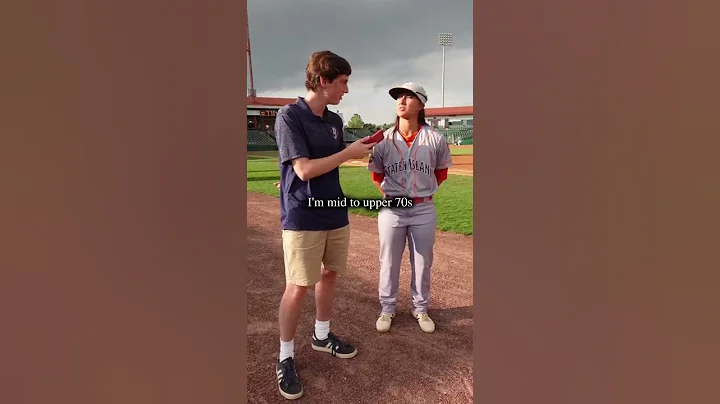 The FIRST woman to EVER play in a MLB affiliated b...