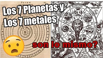 ¿Cuáles son los 7 planetas antiguos?