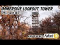 How to build an amazingly tall lookout tower  camp building tutorial  kiki b plays fallout 76