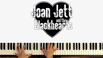 Joan Jett And The Blackhearts - I Hate Myself For Loving You (piano cover)