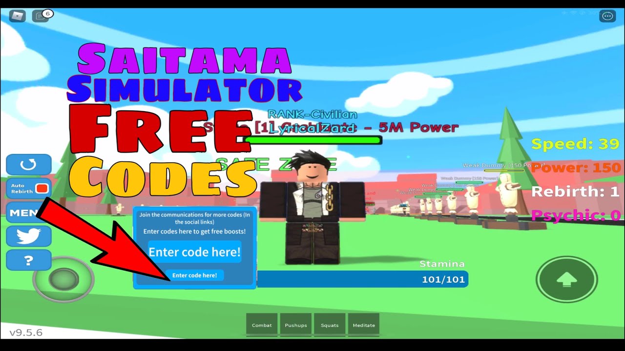 saitama-simulator-free-codes-roblox-youtube