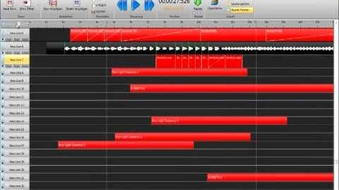 Videotutorial - LumiDMX 4 Teil 4 Timeline