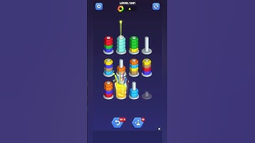 nut sort game/ level 1301 #shorts #ammycandycrush #gameplay #puzzlegames #mobilegames