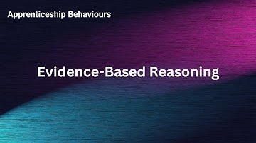 Evidence based reasoning