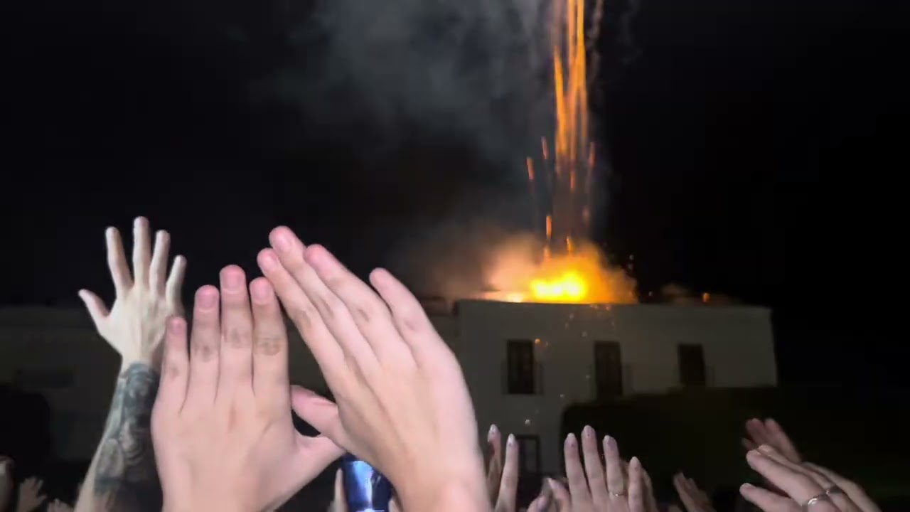 Entrada del Santo Cristo de la Luz de Dalías 2023