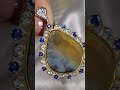 WhatsApp +79038171153 💎Кулон опал болдер кианиты и голубые топазы цена 9980 ₽ поверхность 38×34 мм