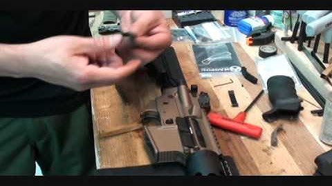 Part 2 Installing an AR-15 Trigger Guard