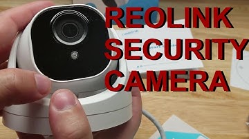 REOLINK HD POE Security Camera, Time Lapse, Weatherproof