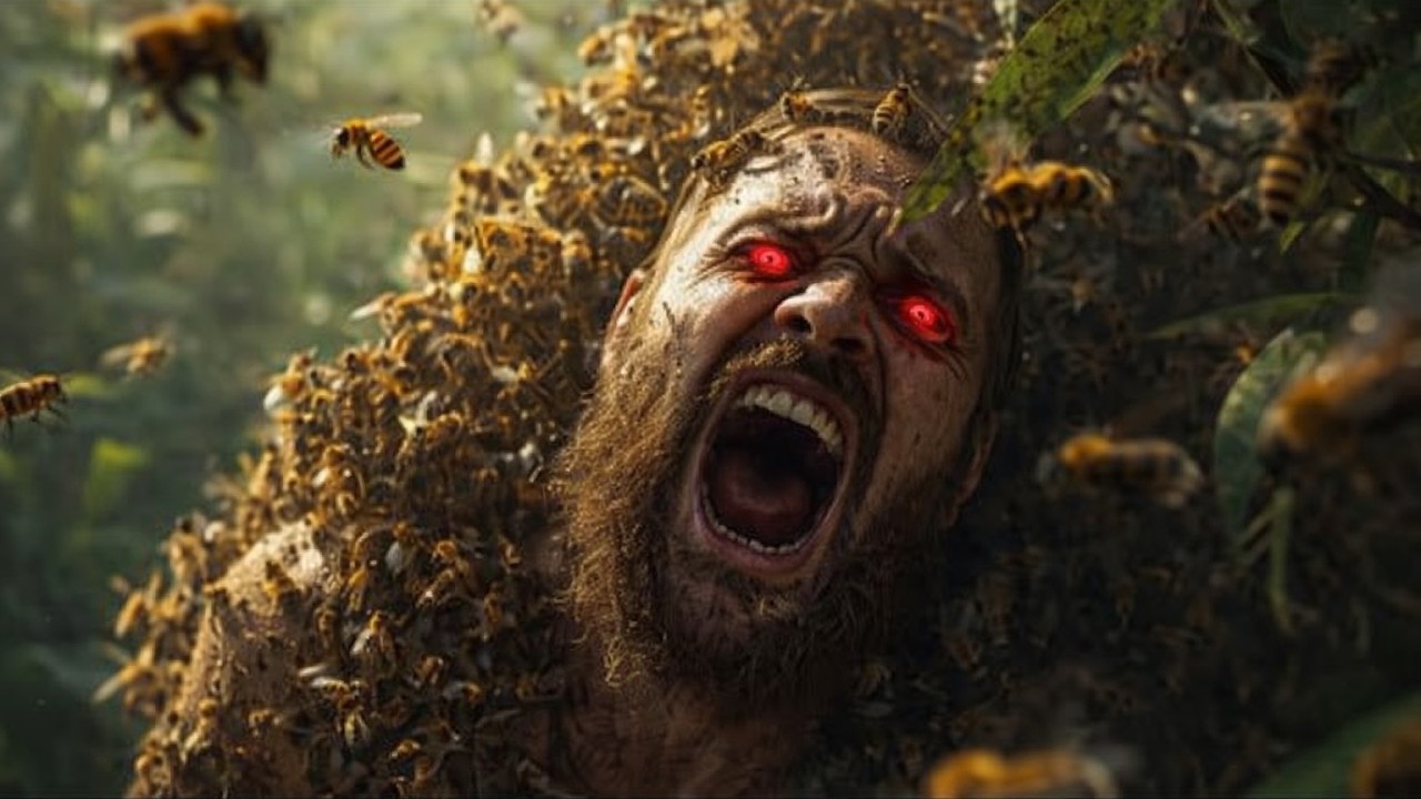 extreme wild honey hunt harvesting 2 honeycombs from a... Hunting Giant Wild Honey Harvesting at Extreme Height - YouTube