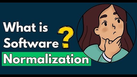 What is Software Normalisation? | ServiceNow SAM