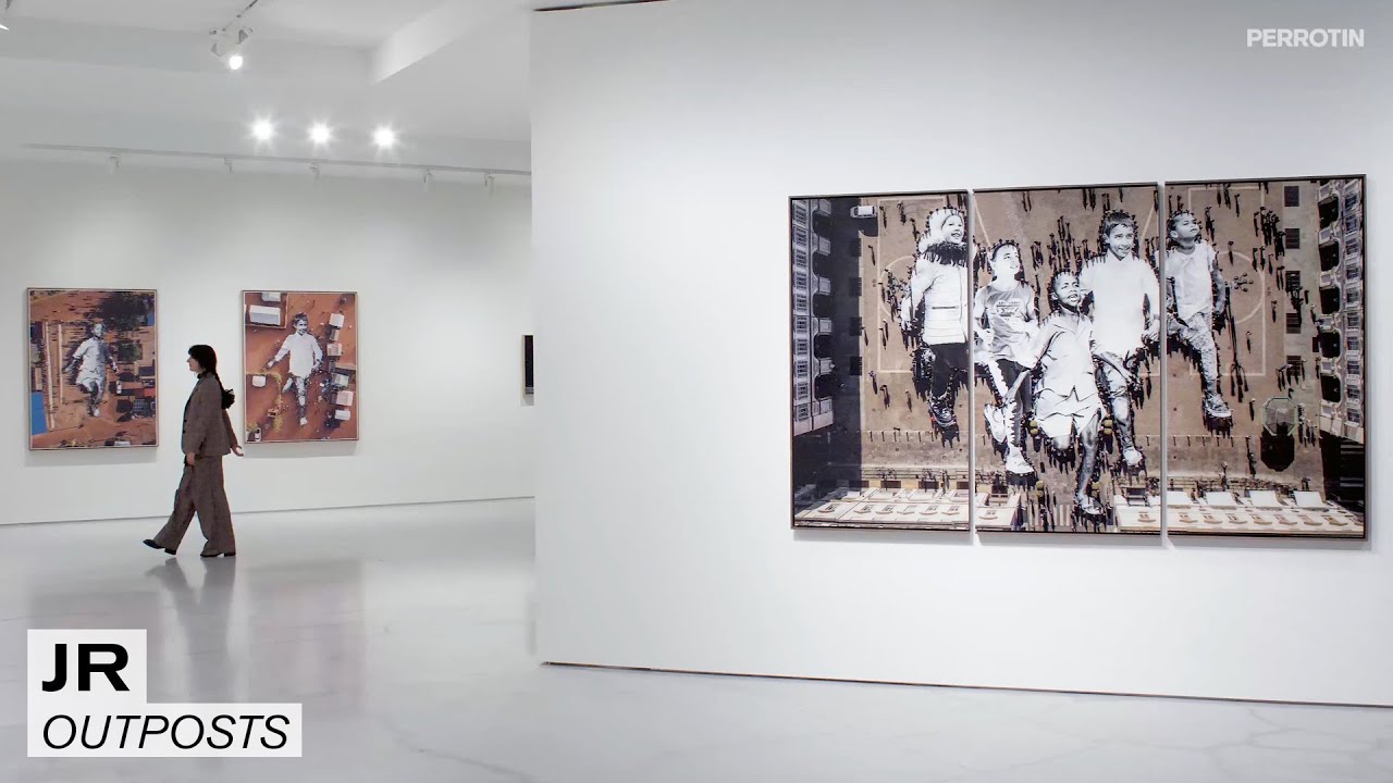 JR "OUTPOSTS" AT PERROTIN LONDON