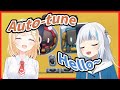 Gura & Ame gets into character and plays a game using robot voice!【Amelia / Gura / HololiveEN 】