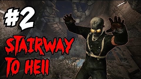 STAIRWAY TO HELL ZOMBIES! (Part 2)▐ CoD World at War Custom Zombies Map/Mod