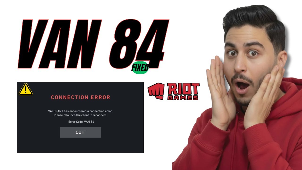 Riot Vanguard Error VAN 84 – Easy Fix 2025 - YouTube