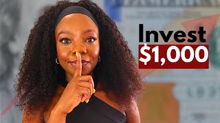 How to INVEST your first $1,000 | DO THIS NOW by Ayooluwa Ijarogbe 607 views 7 months ago 11 minutes, 35 seconds