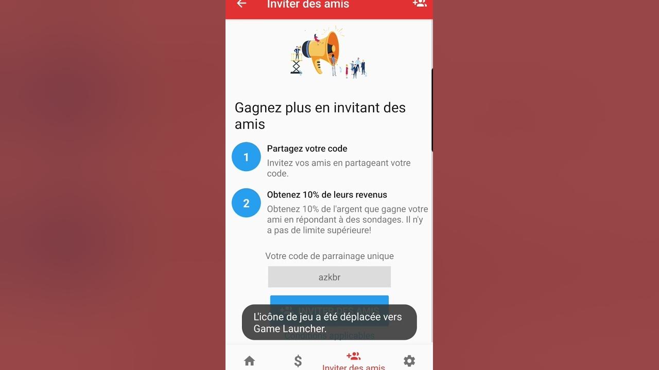 attapoll code de parrainage YouTube