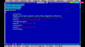C++ program to calculate Compound Interest