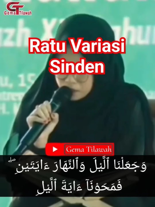 Tilawah Viral ratu variasi sinden #shorts