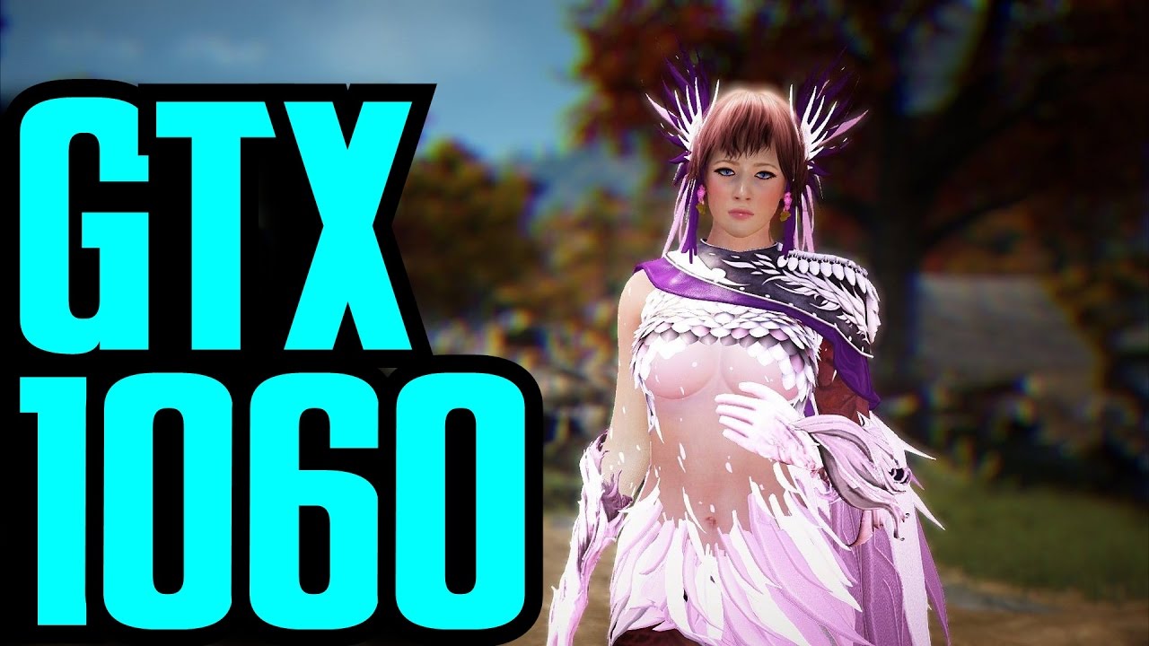 Black Desert GTX 1060 6GB OC 1080p Very High / High FRAMERATE TEST