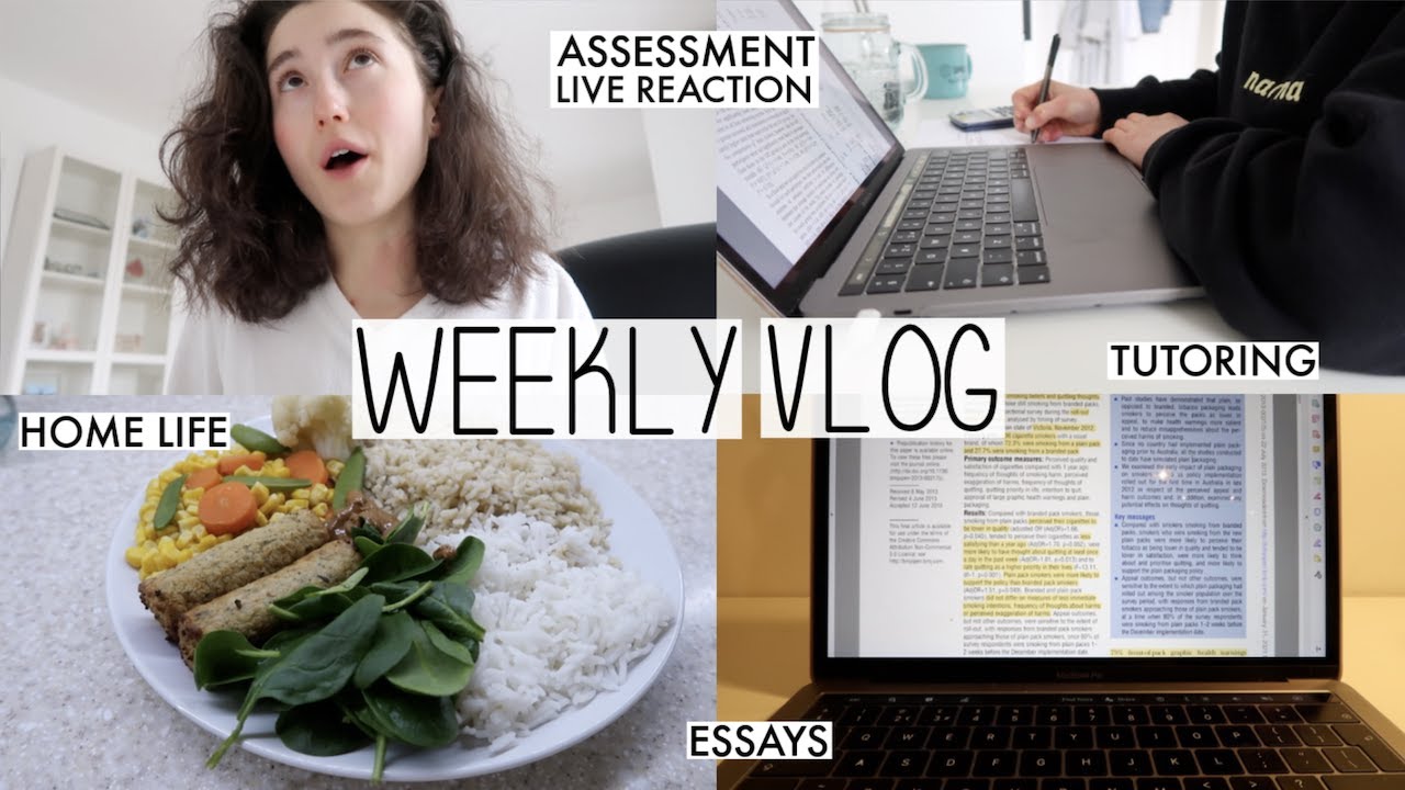 Weekly Vlog Assessment Results Live Reaction And My Life Studying From