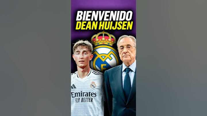 🔴 DEAN HUIJSEN: PRESENTACIÓN OFICIAL CON EL REAL MADRID