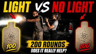 Do You Really Need a Weapon Light? (200-Round Test) (Olight PLX) Should You Put a Light on Your Gun?