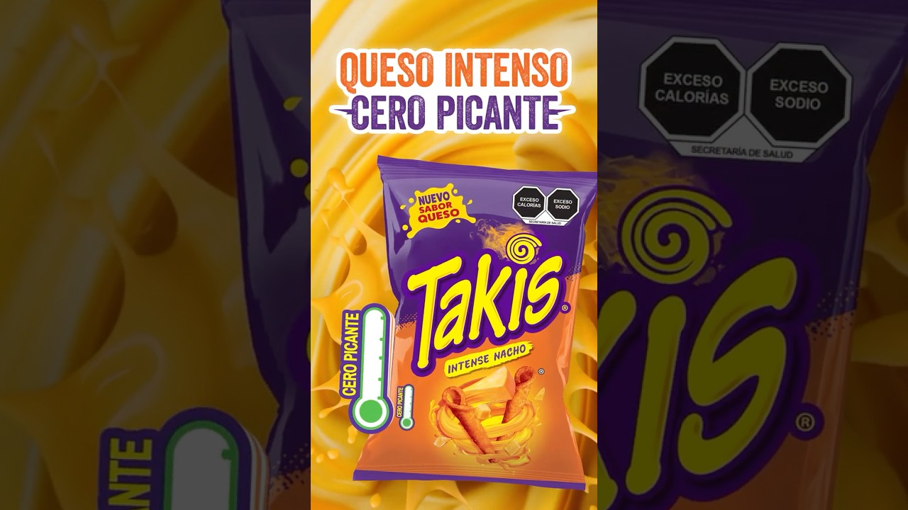 🚨La era Cero Picante ha comenzado: NUEVOS Takis® Intense Nacho🧀