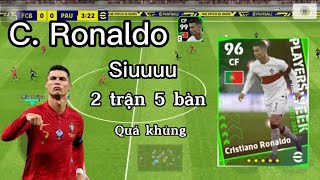 [ POTW ] C. Ronaldo | Chỉ 1 từ thôi “ Siuuuuu “ | Khánh Efootball