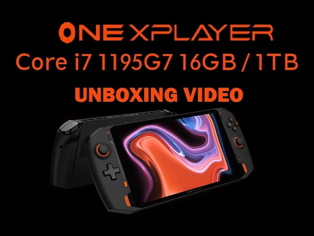 One x player 1TB 16gb Core i7 1195G7