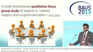 BAUS15 Innovation in training  using simulation