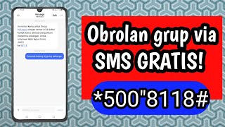 Cara Membuat SMS Gratis dengan Fitur Supertext || SMS GROUP screenshot 3