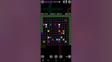 How To Solve Flow Free Purple Pack Level 28 14x14 Hardest Board Walk Through Solution Walkthrough