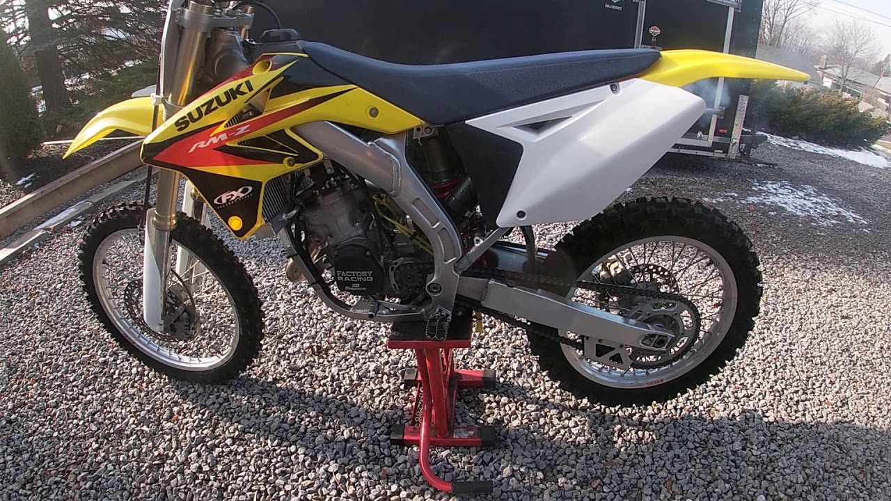 RM125 AF Cold start Part 3 YouTube