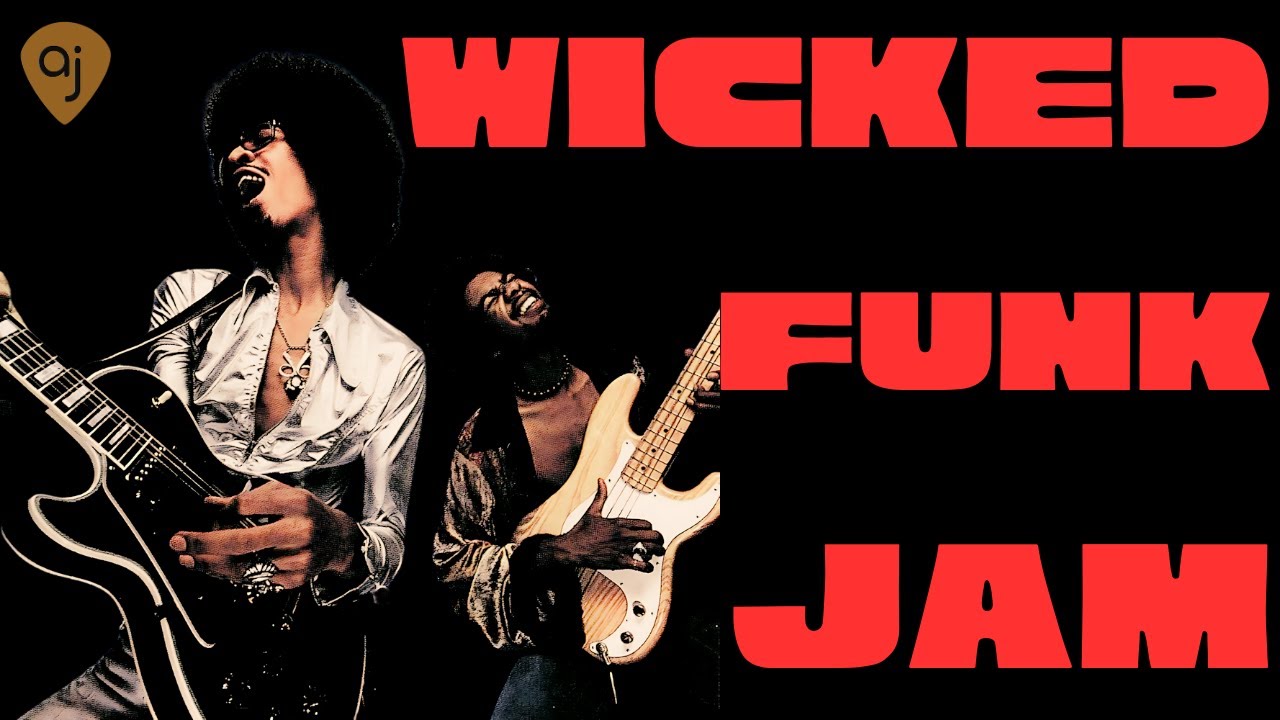 Wicked Wah Wah Funk Jam Track | Guitar Backing Track (E Minor