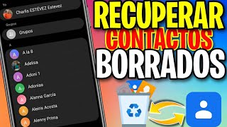 Como RECUPERARAR CONTACTOS BORRADOS screenshot 3