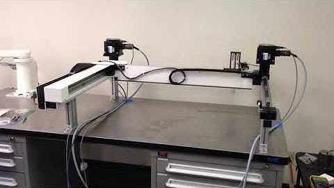 Macron Dynamics, H-Bot Doing 80PPM with Linear Motor Z Axis