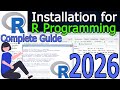 How to Install R for R Programming on Windows 10/11 [ 2026 Update ] R Programming Tutorial
