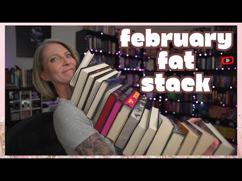 Got a fat stack today! || February Book Haul