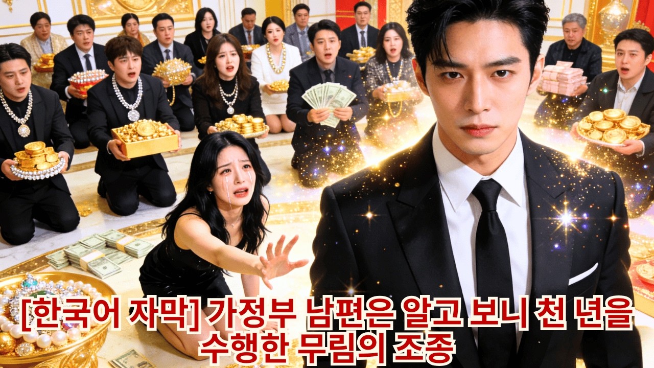 이름을 숨기고 가정주부로 지내며, 10년 동안 잡아먹는 남자라는 욕을 먹었다. 진짜 신분이 드러난 그 순간, 전처가 무릎을 꿇고 구걸했다! #Minidrama #drama #촌극