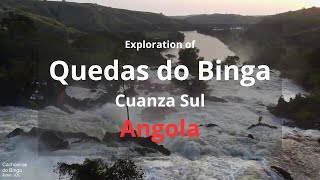 Quedas do Binga Cuanza Sul Angola Angola Virtual Tour Vlog Ep222023