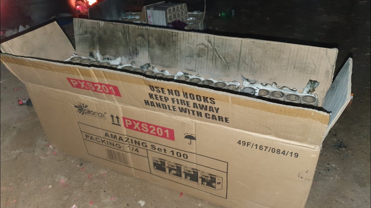 PXS201 - Amazing set 100 shots - Piromax