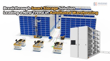 Trackless Mobile Shelving: Building the Future of Automated Warehousing｜GODSPEED