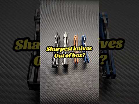 SHARPEST KNIVES From The Factory!!   