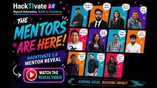 Hacktivate - 2.0 Mentors  | Technoidenity