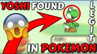 YOSHI IS IN POKEMON!!!