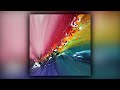 Colorful Abstract Painting / Satisfying / Acrylics / Palette Knife / Demo #095