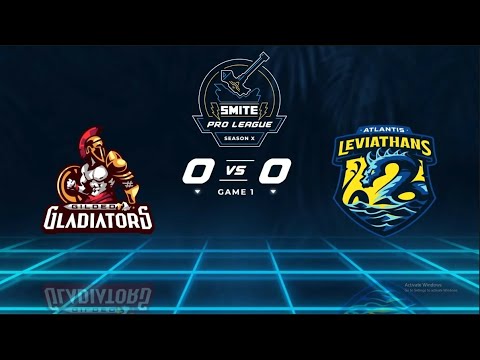 Gilded Gladiators vs Atlantis Leviathans - Smite Pro League Spring ...