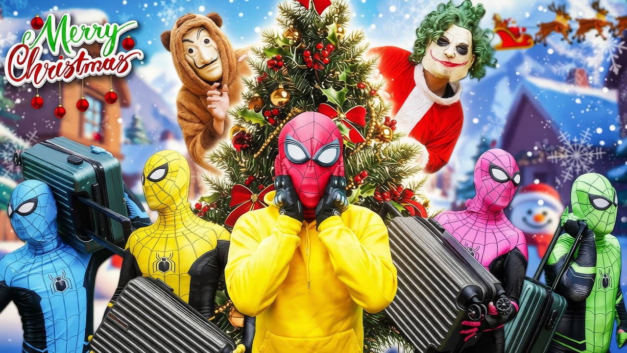 クリスマス前夜の決戦！一人きりのスパイダーマン vs ジョーカー