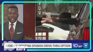 Wendy's roll out Spanish-speaking AI option at drive-thru